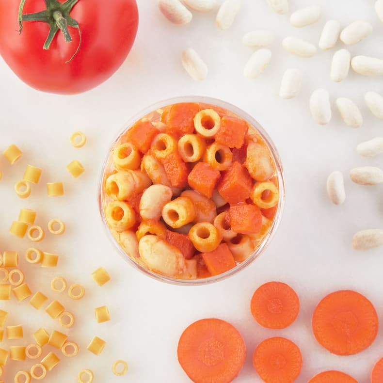 Pasta Fagioli with White Beans & Carrots