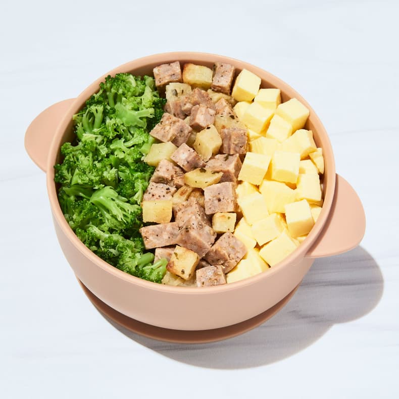 Breakfast Hash with Sausage & Broccoli