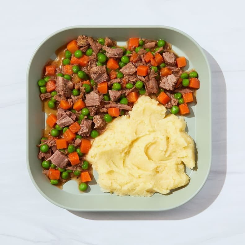 Beef & Veggie Stew with Mashies & Hidden Cauli