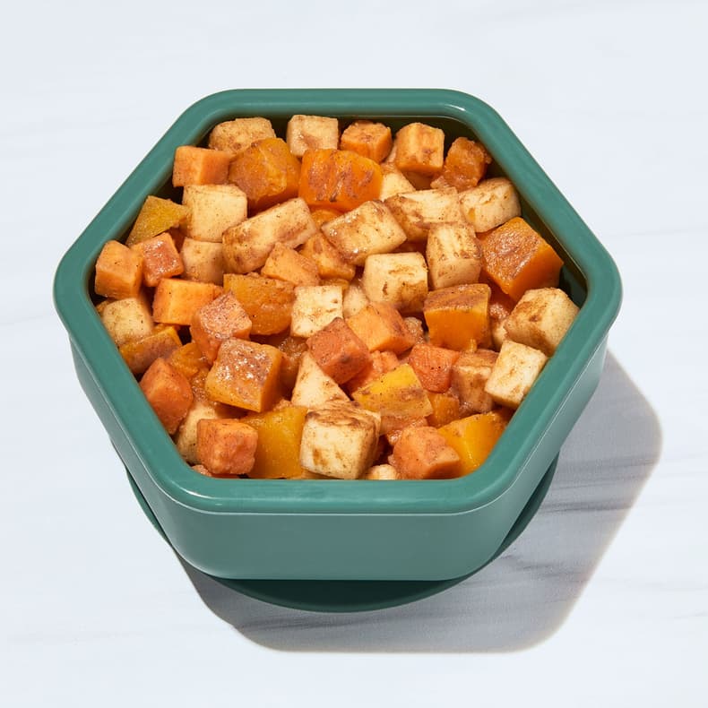 Apple Cinnamon Twist with Sweet Potatoes & Squash