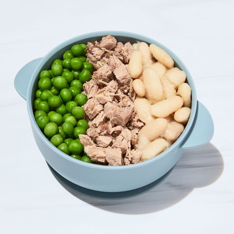 Pork Cassoulet with Peas