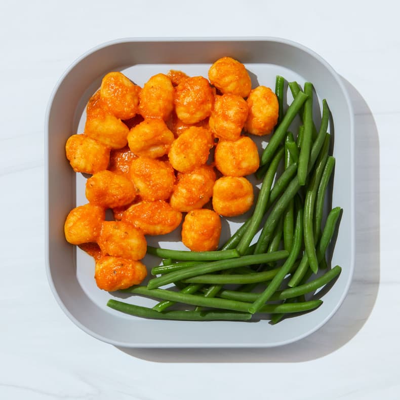 Super Veggie Gnocchi with Green Beans