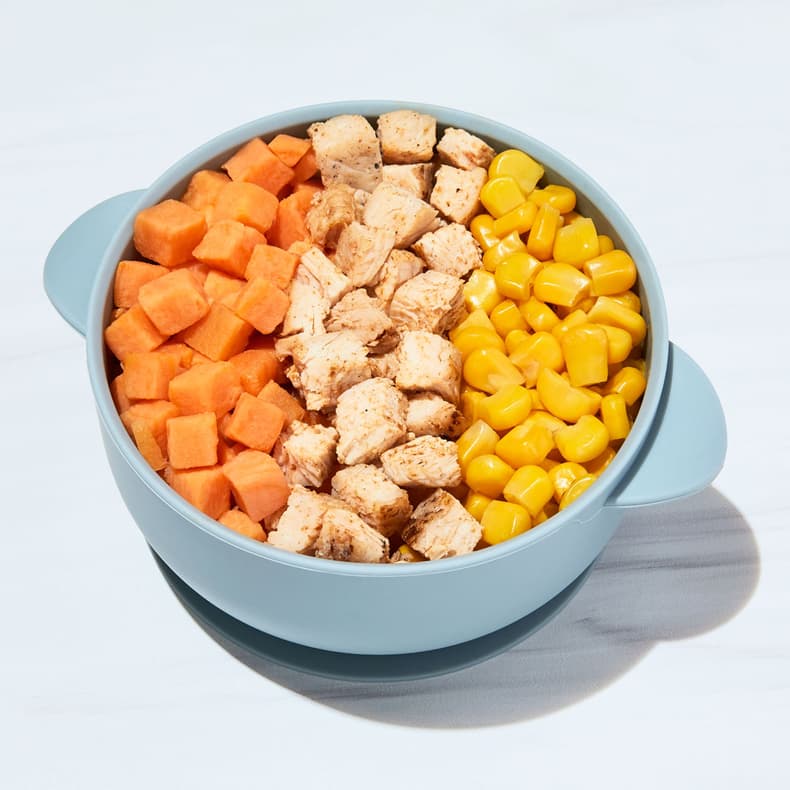 Fiesta Chicken with Sweet Potatoes & Corn