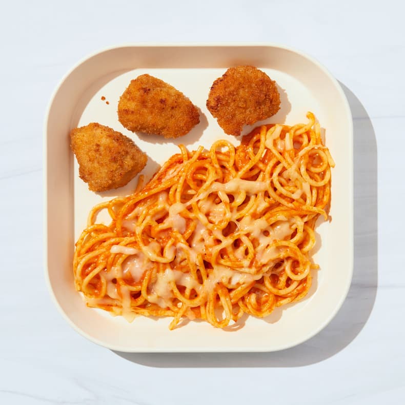 Chicken Parm with Super Veggie Spaghetti
