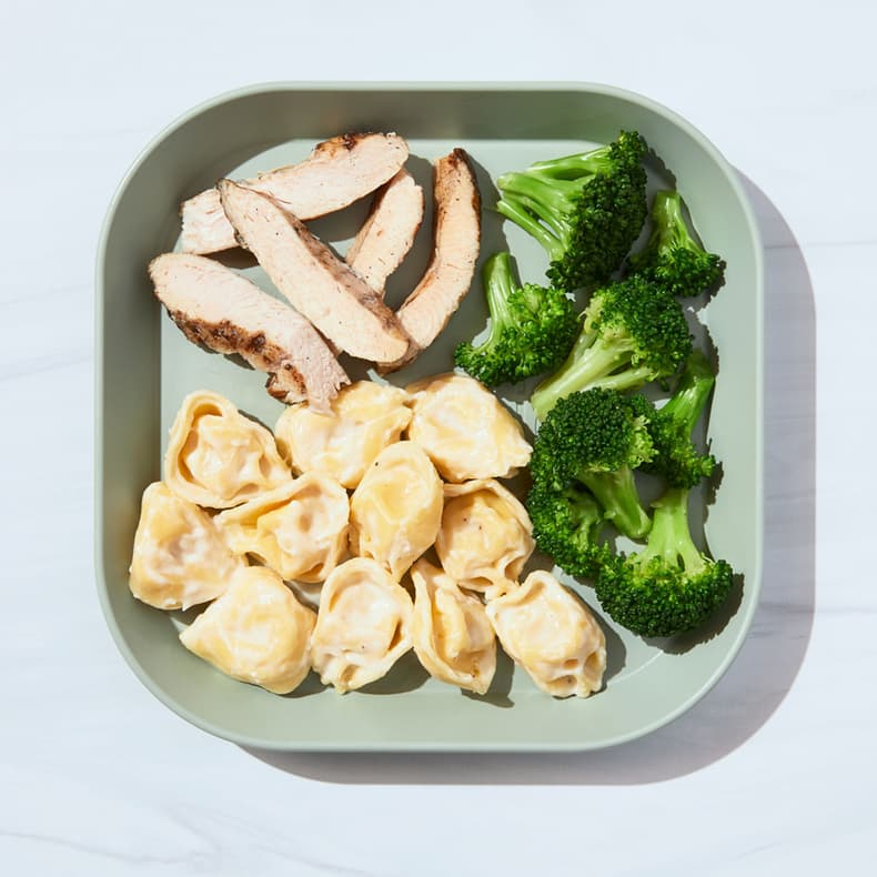 Chicken & Tortellini with Broccoli