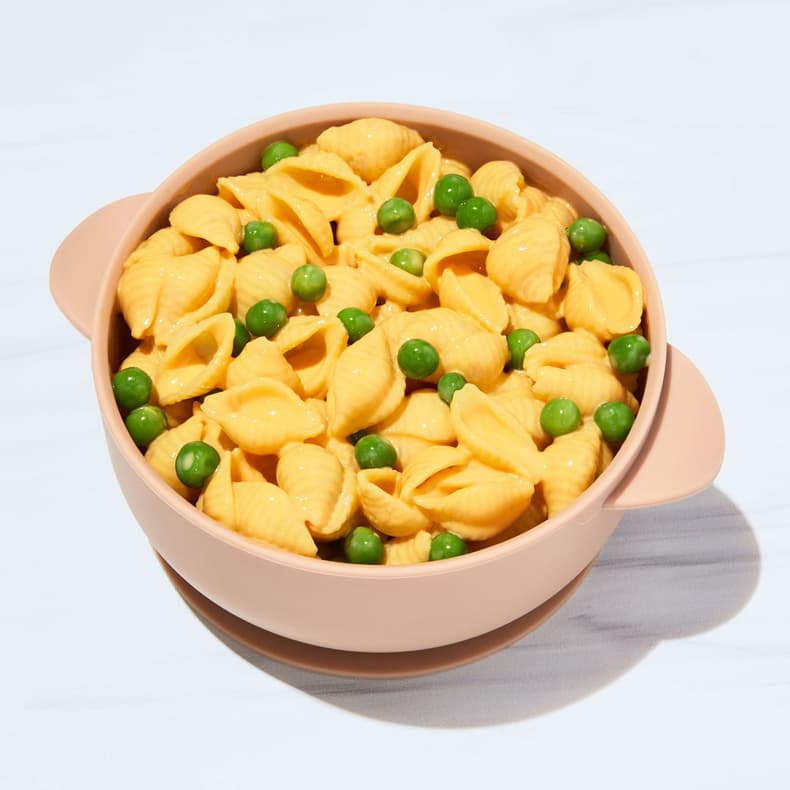 Mac & Cheese with Peas