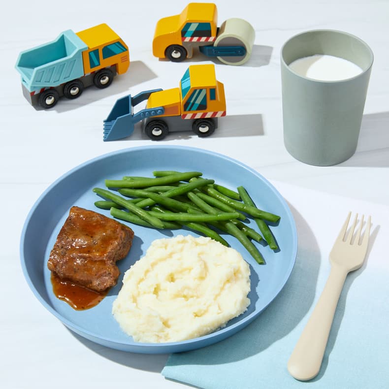 Pot Roast with Mashies & Green Beans