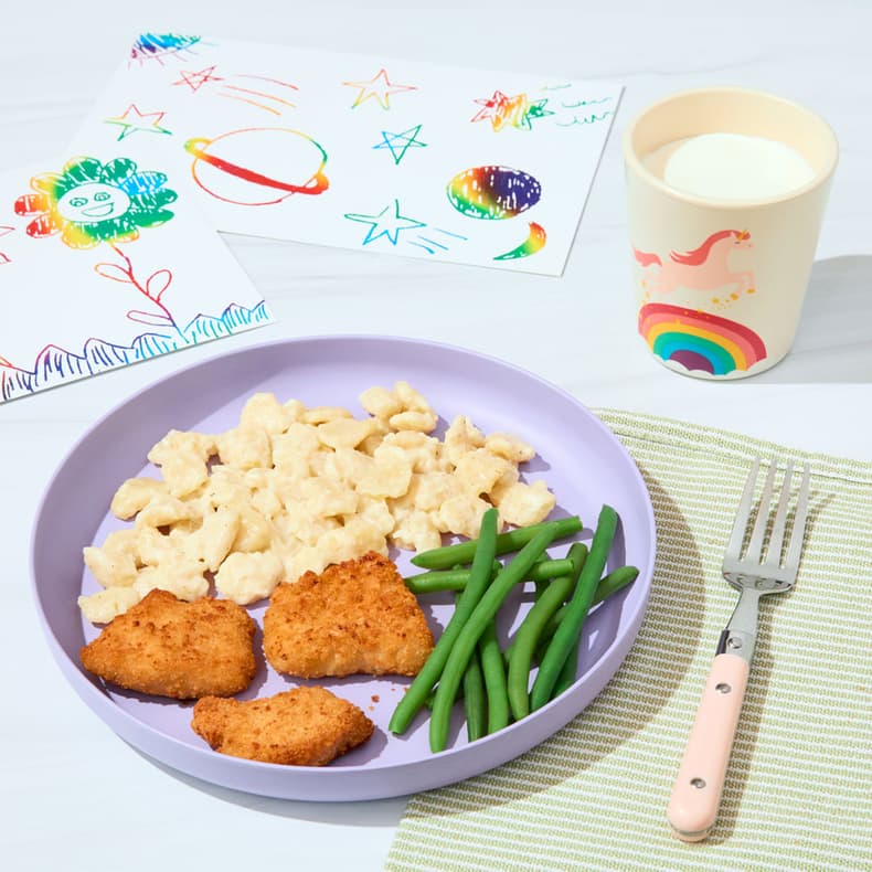 Chicken & Spaetzle with Green Beans