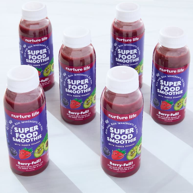Berry-Full! 6-Pack – 8 oz smoothies (6 bottles)