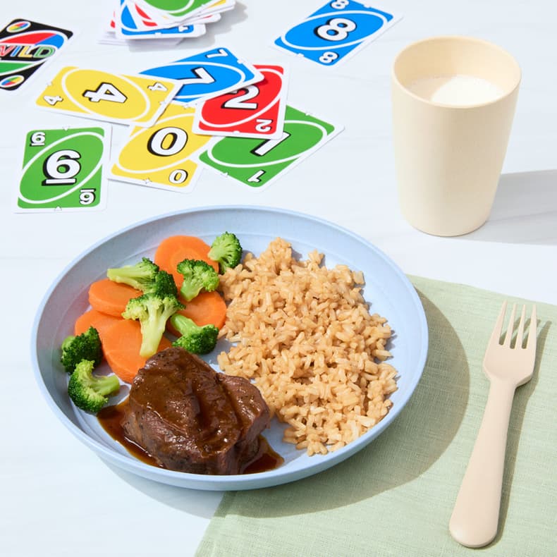 Steak Teriyaki Bowl with Sesame Rice & Veggies