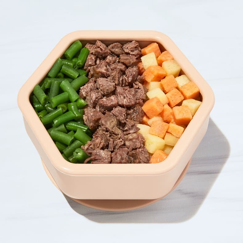 Lil’ Pot Roast with Green Beans & Potatoes