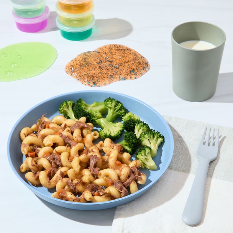Short Rib Ragu Pasta with Broccoli