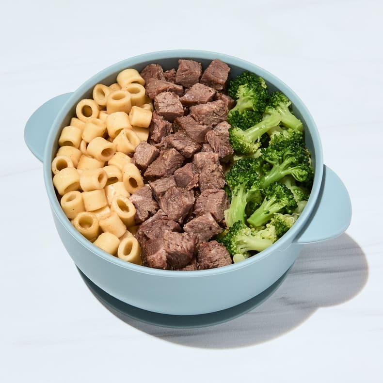 Braised Short Rib with Broccoli & Mini Pasta