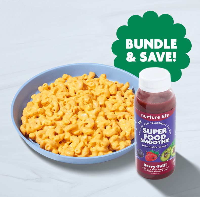 Mac & Cheese Bundle – Meal & Smoothie for $11.59
