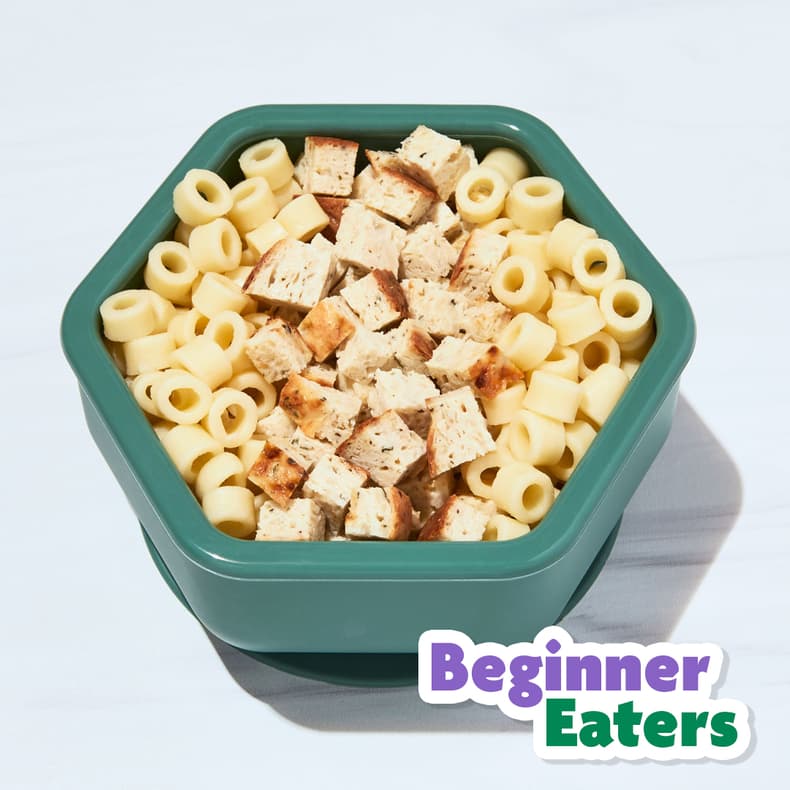 Chicken Meatballs with Mini Pasta