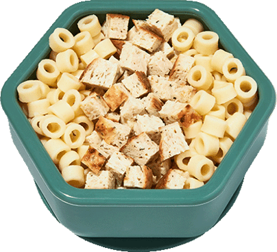 Chicken Meatballs with Mini Pasta