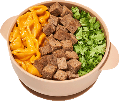 Cheeseburger Mini Mac with Broccoli