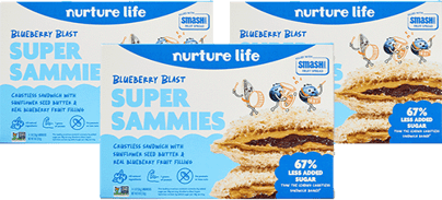 Blueberry Blast – 3 boxes (12 sandwiches)