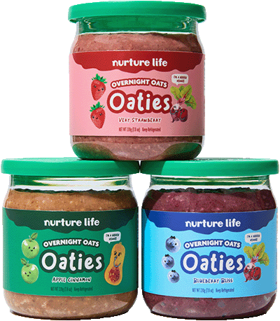 Oaties Variety Pack – 3 jars (6 servings)