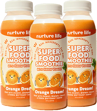 Orange Dream! 3-Pack – 8 oz smoothies (3 bottles)