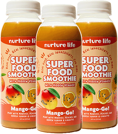 Mango-Go! 3-Pack – 8 oz smoothies (3 bottles)