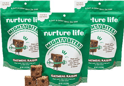 Oatmeal Raisin Mighty Bites – Pack of 3 Bags