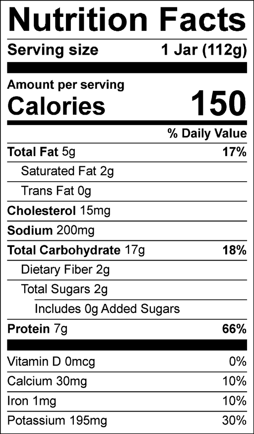 Nutrition Facts for Italian Sausage Pasta with Green Beans
