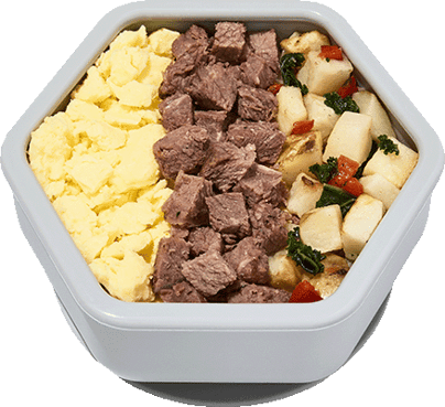 Steak & Eggs with Potato & Kale Hash
