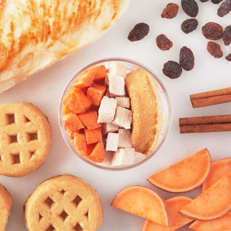Chicken, Sweet Potato & Waffle