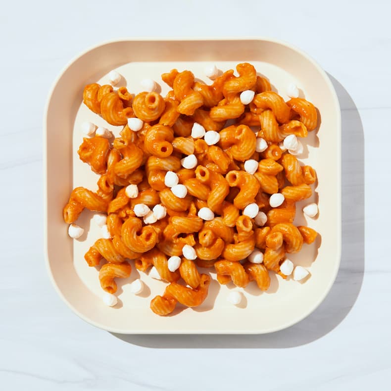 Veggieful Pasta with Mini Mozzarella Balls