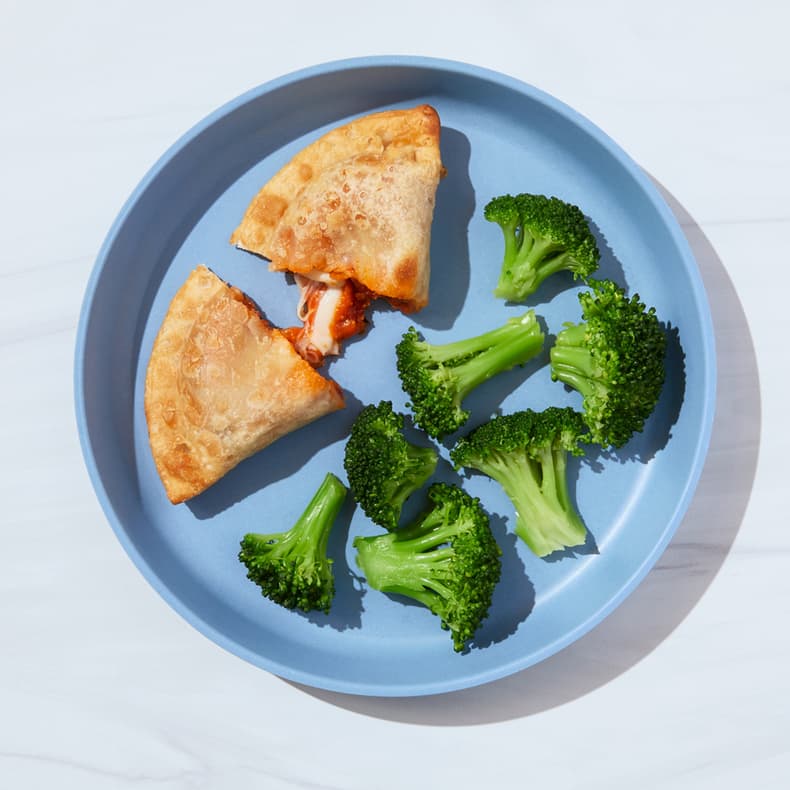 Pizza Pocket with Broccoli